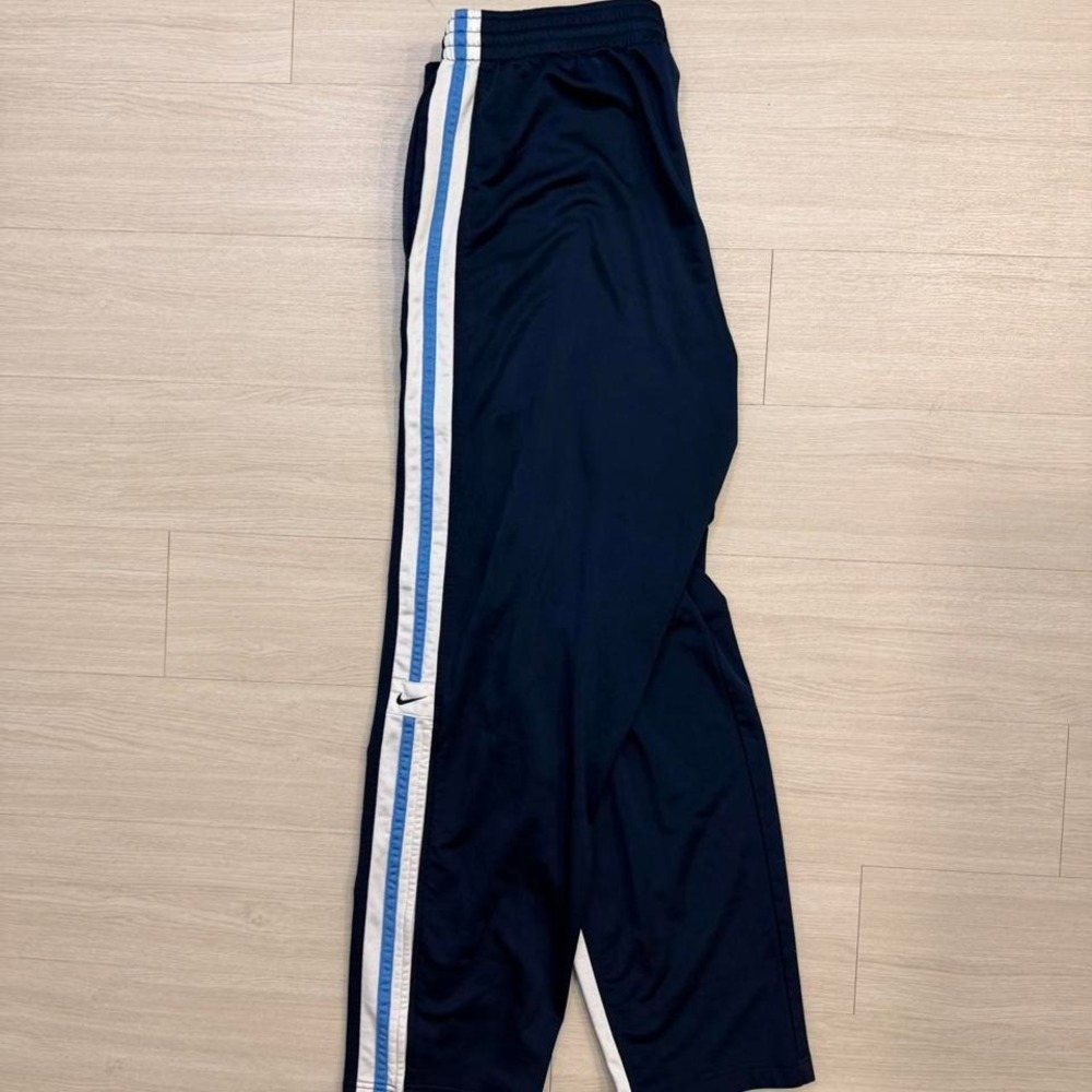 2000's Nike Mini Swoosh Blue Sweatpants Men's Size Large Vintage